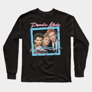 Depeche Mode // 80s Retro Fan Aesthetic Long Sleeve T-Shirt